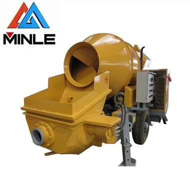 Betonnen pomp betonmixer