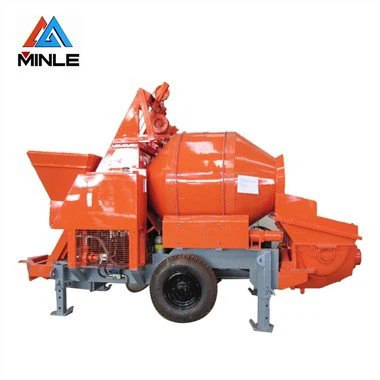 Dieselbeton blender met pomp